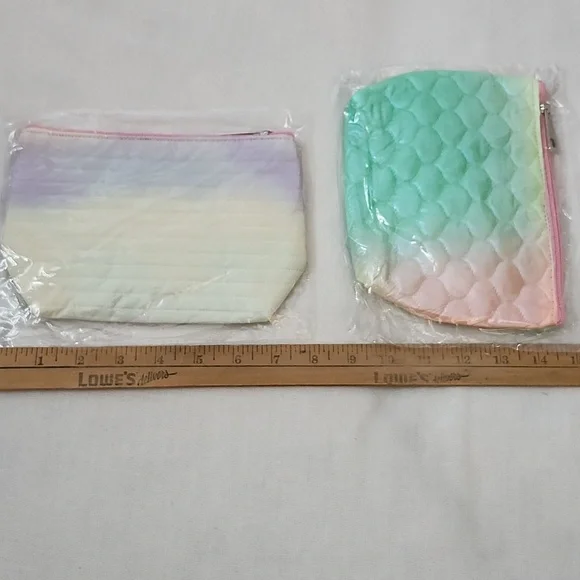 Boys Lie Cotton Candy Tye Dye Tote with Pastel Cosmetics Pouches - Picture 16 of 16